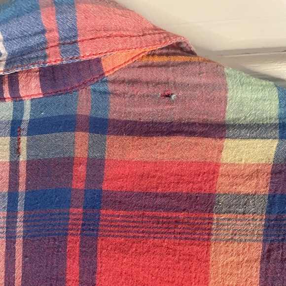 BDG Urban Outfitters Gauze button down Size Medium - Picture 4 of 9